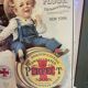 American vintage tin sign