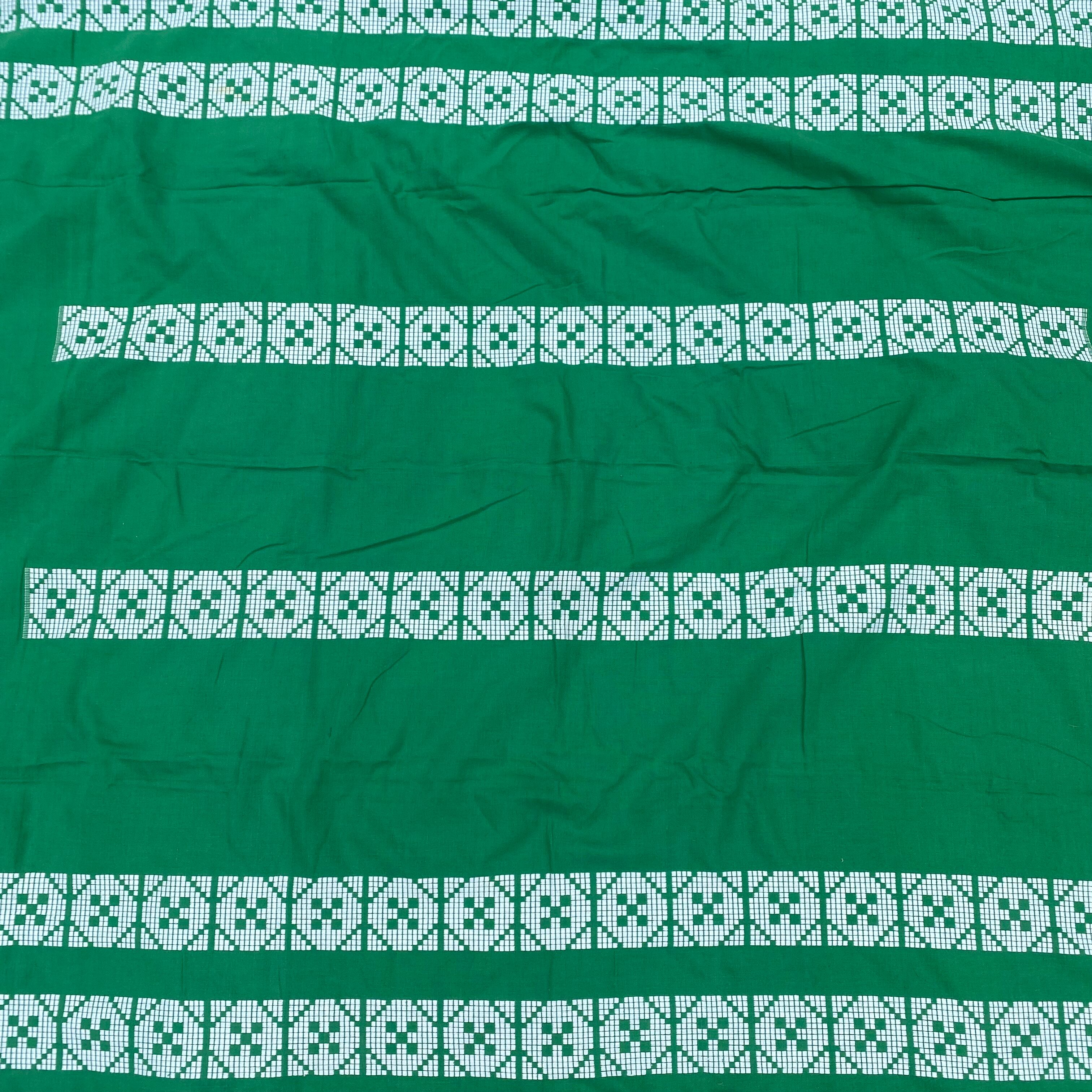 Vintage rectangle tablecloth 160X240 and 12 napkins