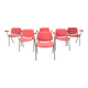 Chaises latérales vintage DSC 106 par Giancarlo Piretti pour Castelli, années 1970 - ensemble de 6