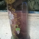 Vase en verre émaillée