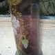 Vase en verre émaillée