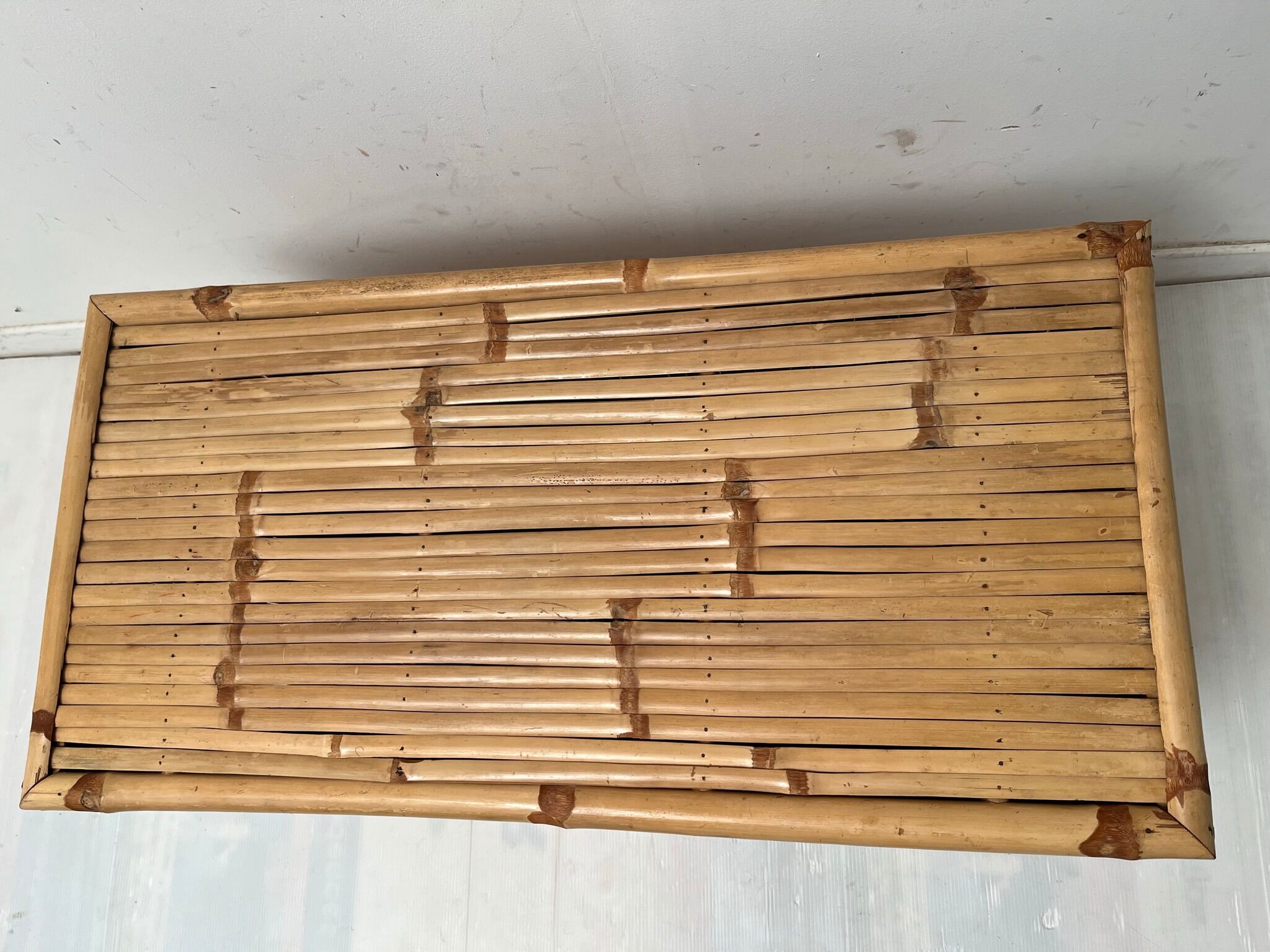 Bamboo chest 60s-70s