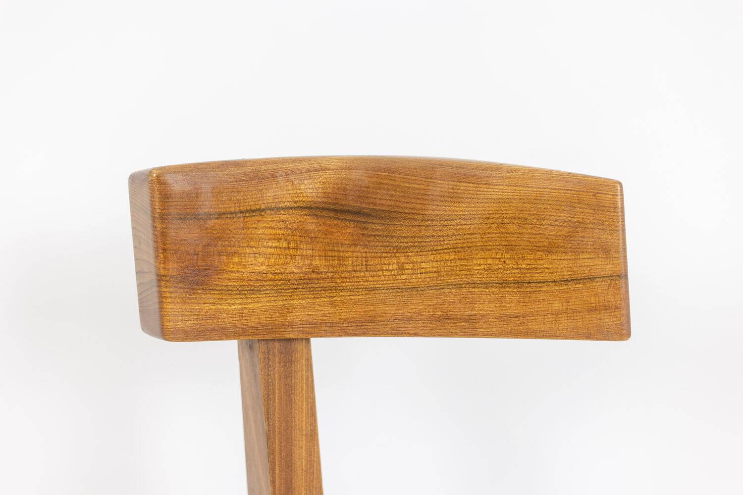 Pierre Chapo. Series of 6 model S34 chairs. 1960s.