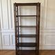 Large vintage rattan shelf/bookcase