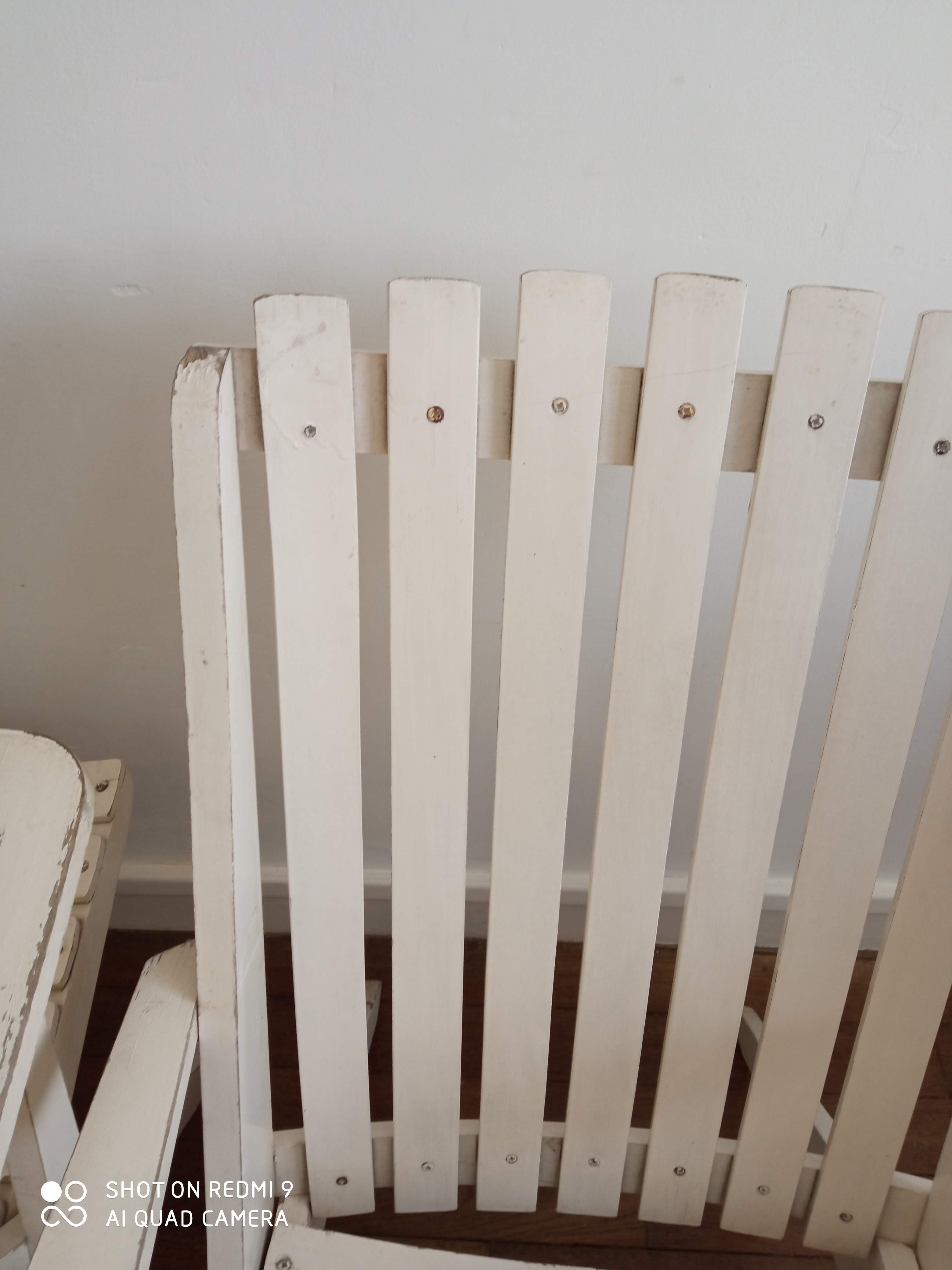 Paire de fauteuil de jardin années 59