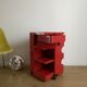 Boby red server by Joe Colombo editions Bieffeplast made in Italy