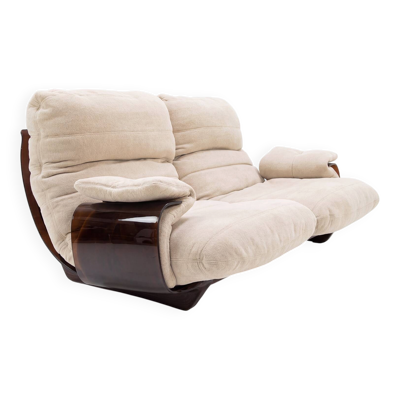 Canapé 2 places Marsala Ligne Roset tissu beige clair