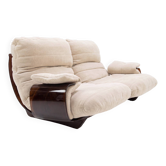 Canapé 2 places Marsala Ligne Roset tissu beige clair