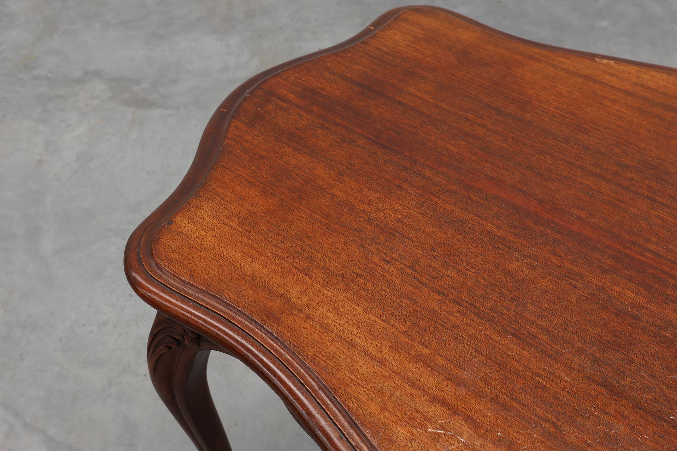 Antique carved LOUIS XV style Side Table, France ca. 1900