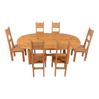 Ensemble de salle à manger de Roland Wilhelmsson pour Karl Andersson & Söner, Suède, années 1960