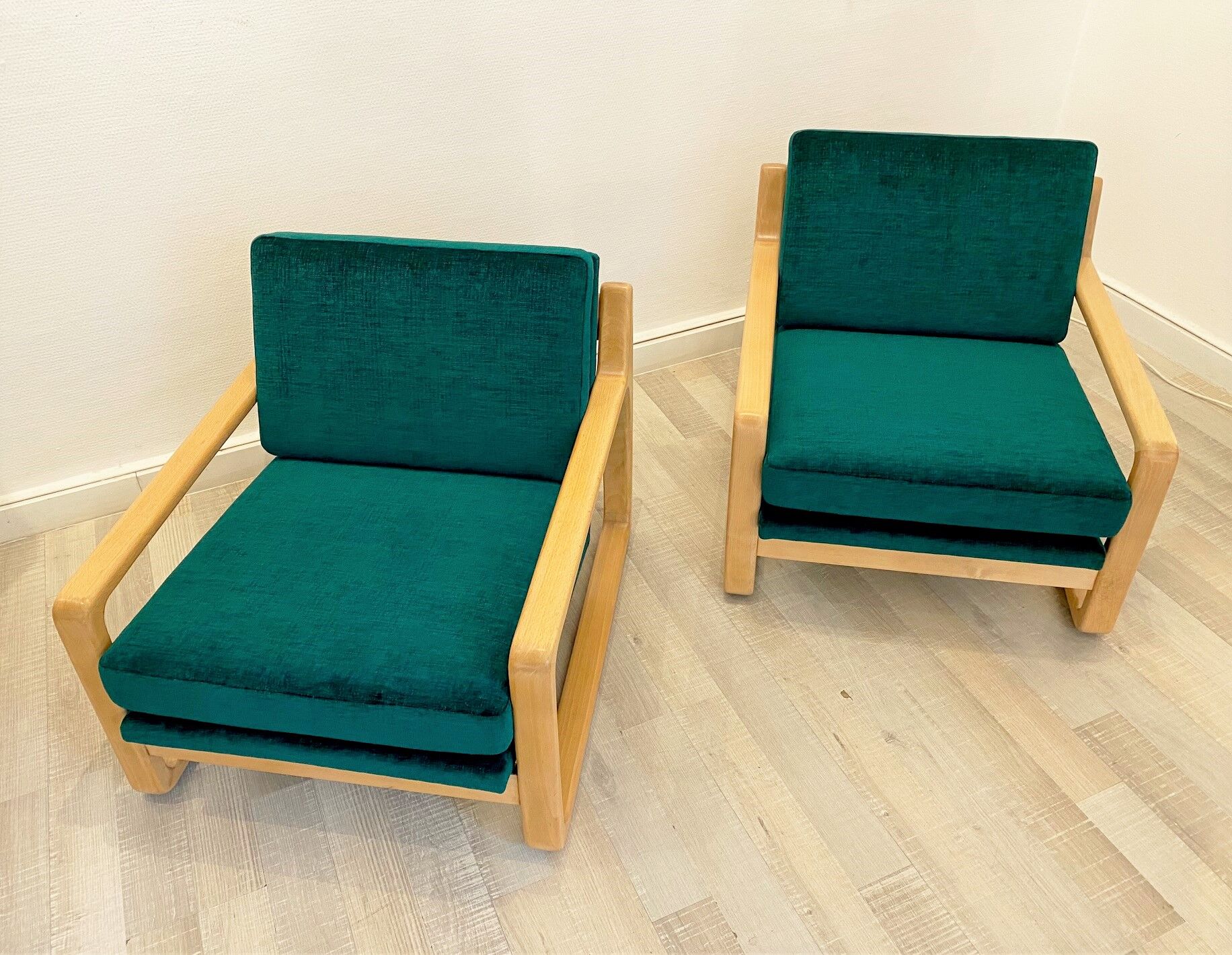 Scandinavian  pair of armchairs