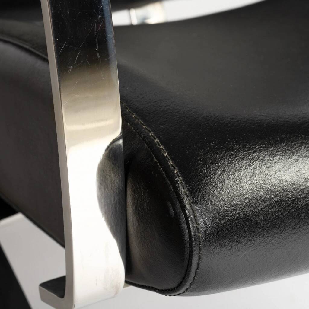Leather armchair Dodo F396