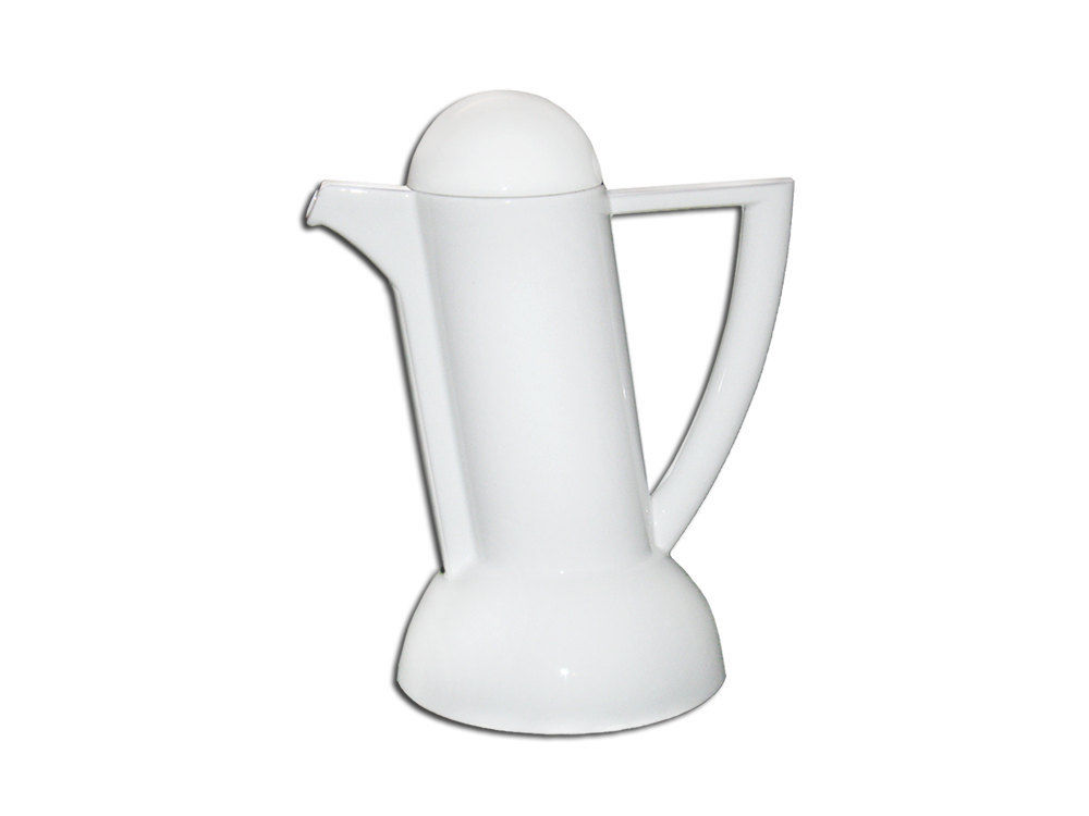 Coffee set porcelain, color white, design edited by Arzberg Lutz Rabolt German