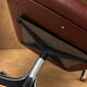 Nomadic leather armchair P128 Osvaldo Borsani