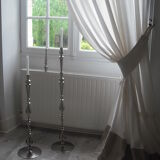 Pair of large candlestick