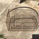 Antique metal basket