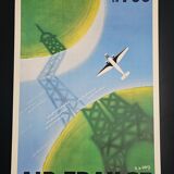 Air france poster - paris-london