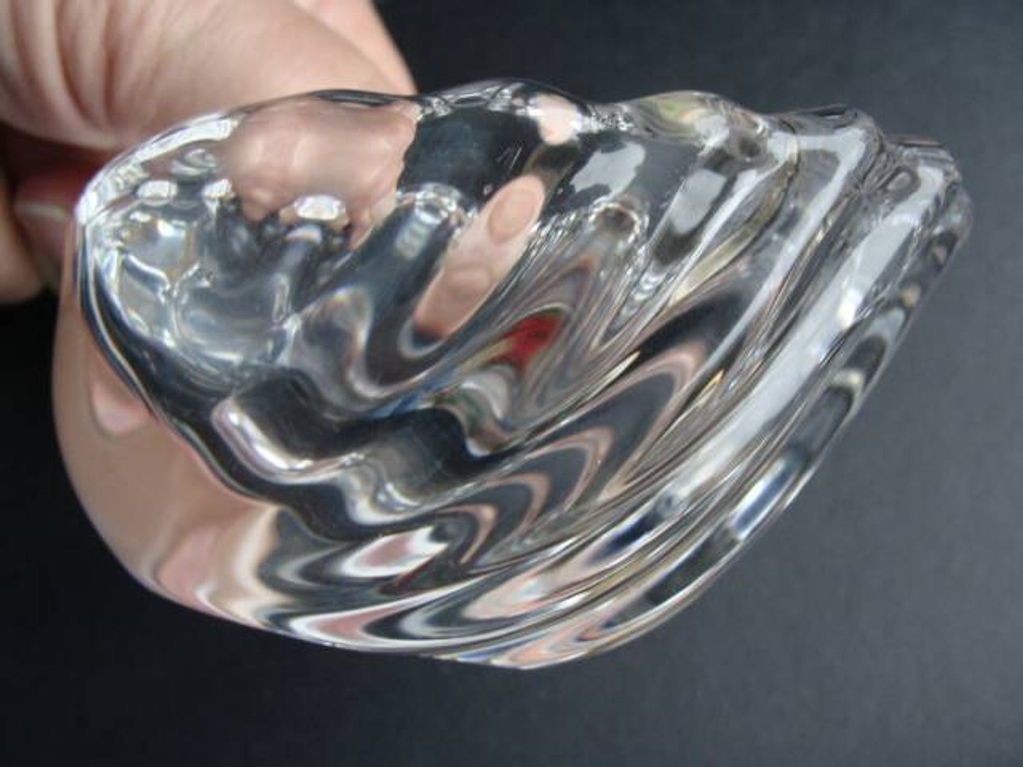 Crystal catchall from Vannes le Châtel