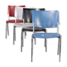 Jorgen kastholm ‘sento’ dining chair for dauphin set/4