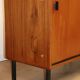 Vintage sideboard in wood and metal, 1960s