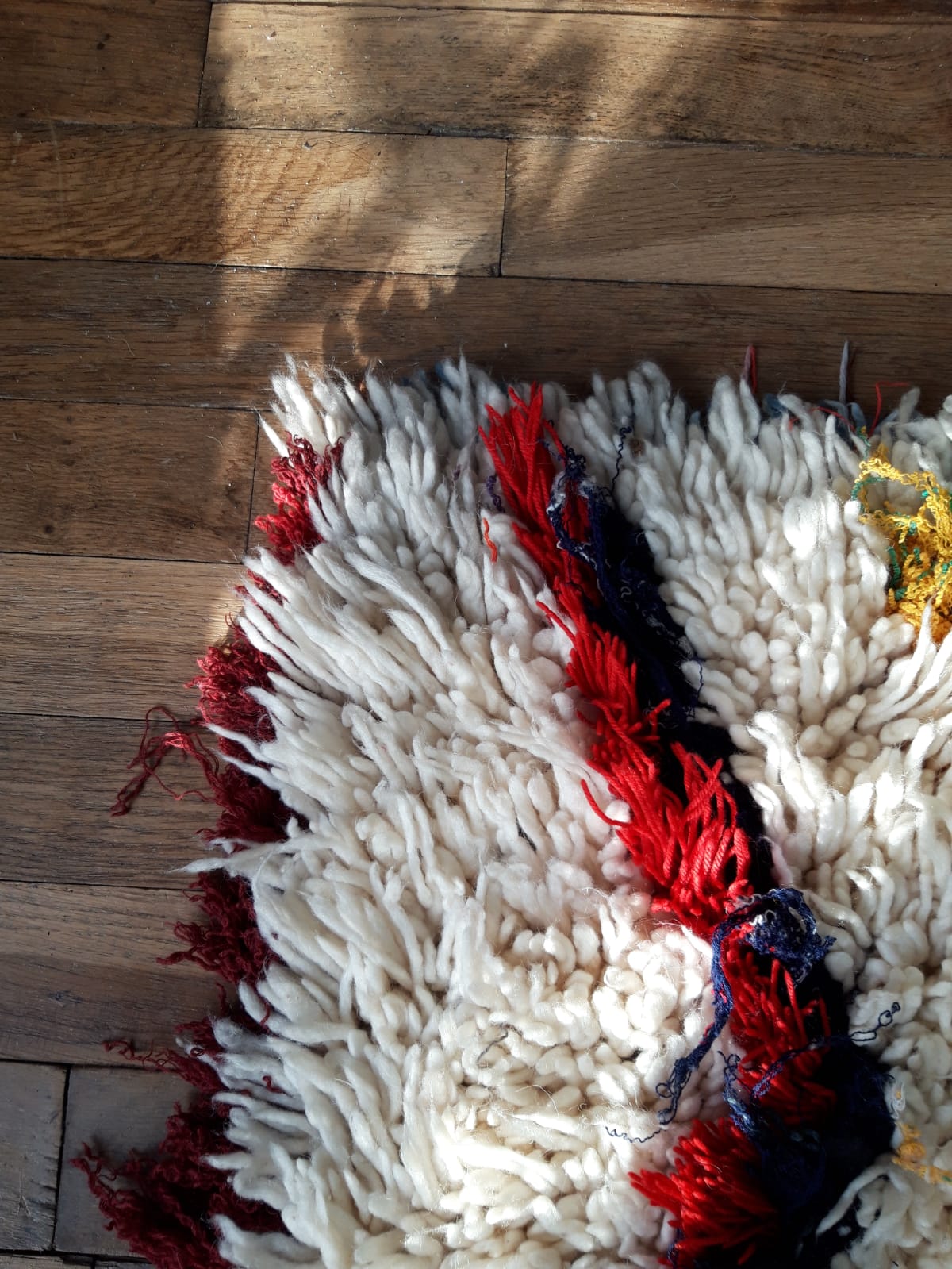 Old berber carpet
