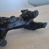 vintage ceramic poodle animal