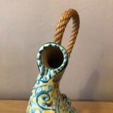 Vintage ceramic zoomorphic pitcher