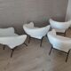 A set of four armchairs, Poland, 1960s