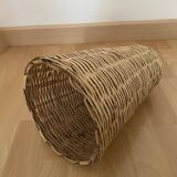 Rattan lampshade oblong shape