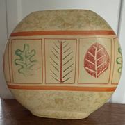 Vase vintage forme lentille