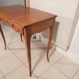 Louis XV style dressing table in cherry wood from the 1950s
