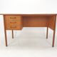 Danish Teak Desk by Gunnar Nielsen Tibergaard, 1960s