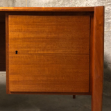 Mid-Century German Teak Executive Desk from Wilhelm Renz, 1960s
