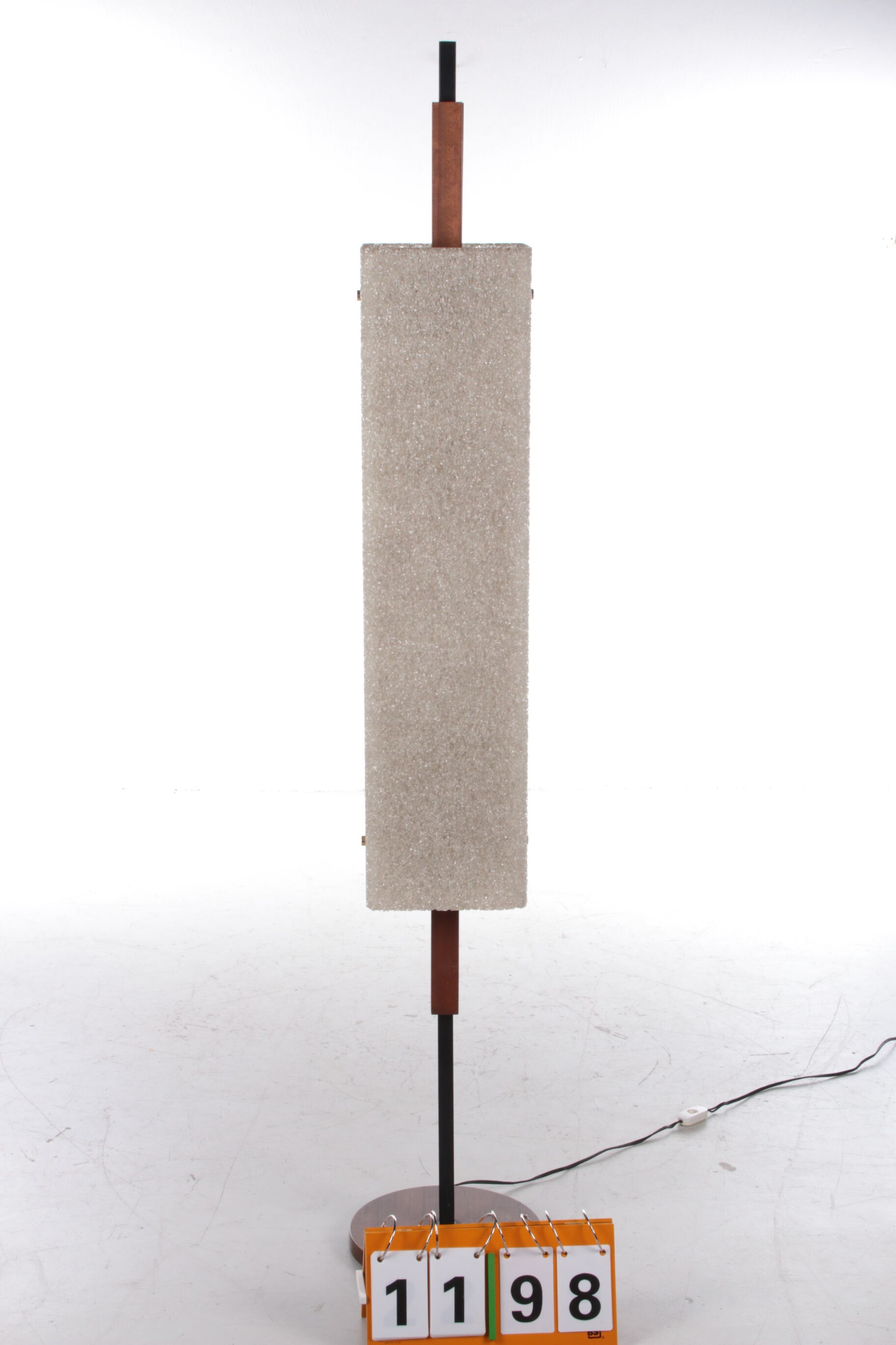 Vintage french floor lamp with switch, 1960s