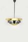 Bauhaus Chrome Chandelier from Zukov, 1940s