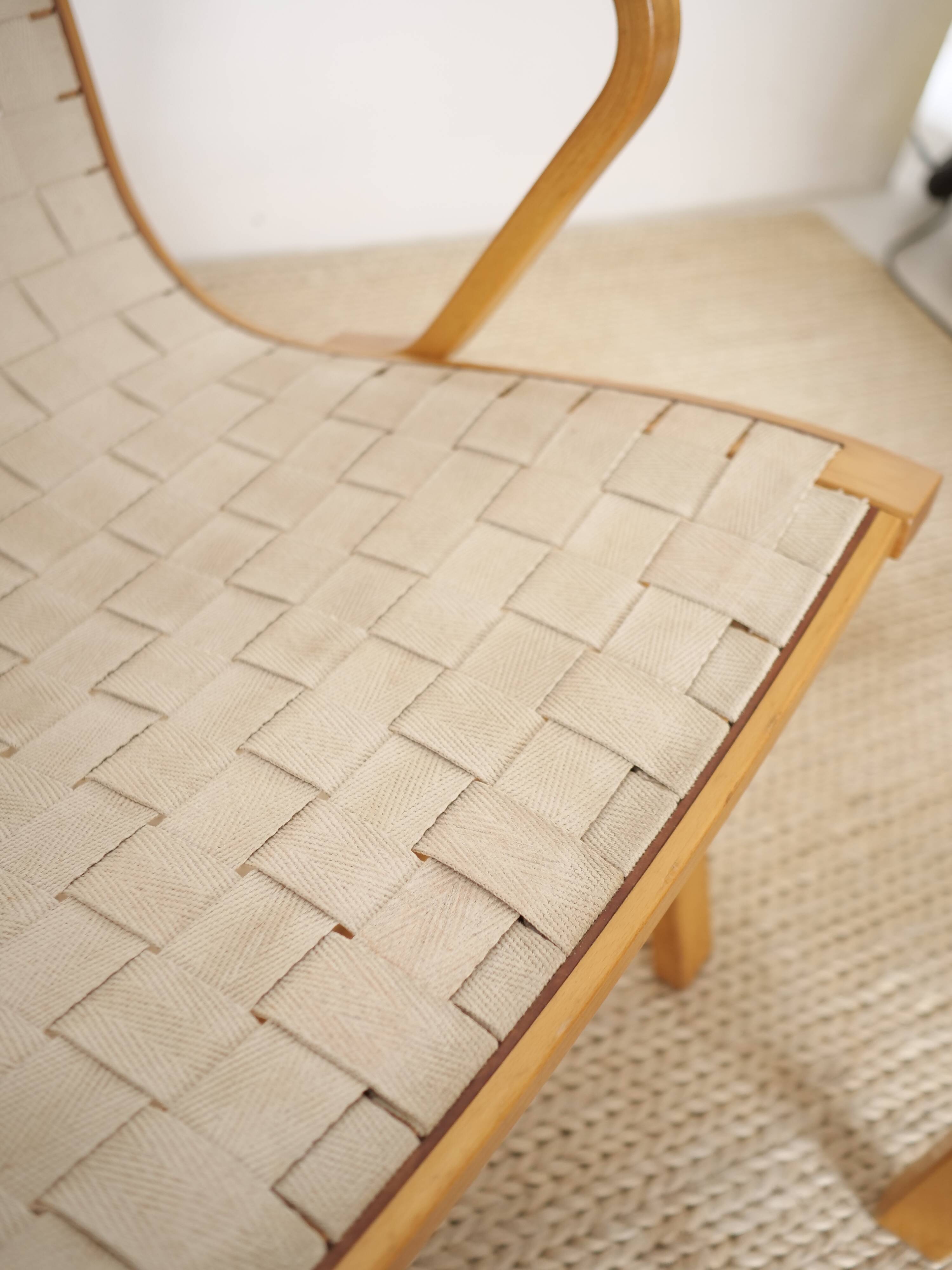 Fauteul Scandinave Finn Ostergaard avec ottoman