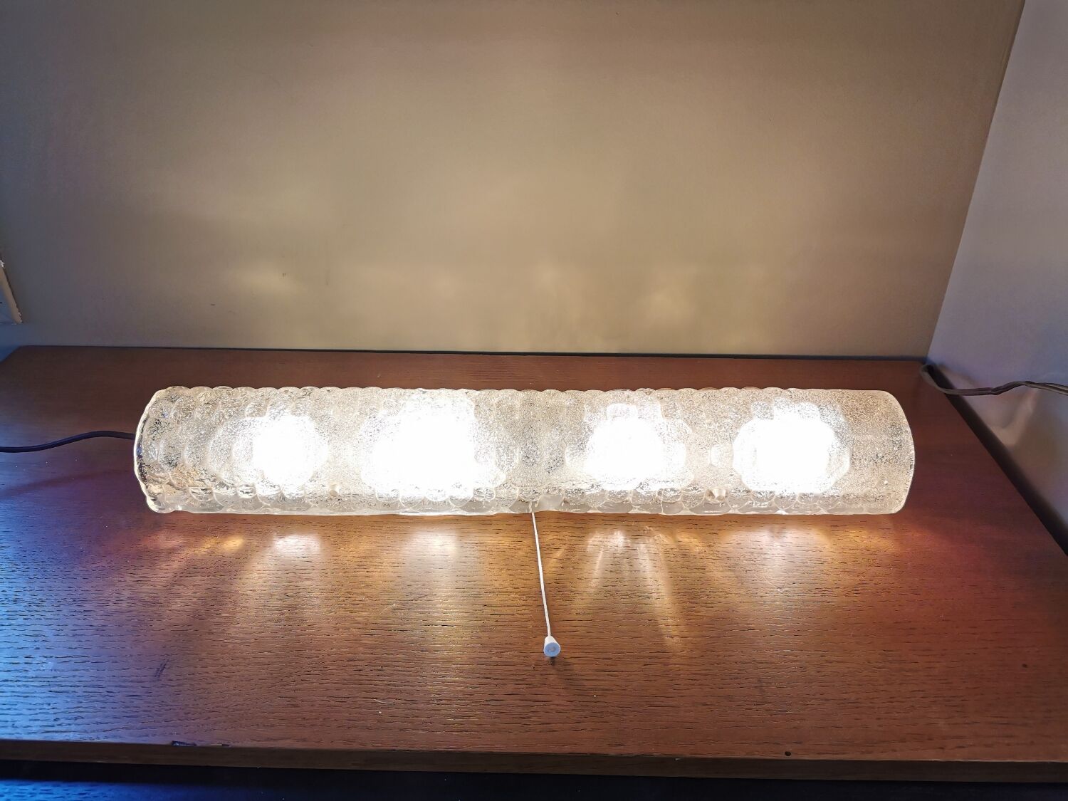 Applique Hustadt leuchten, verre Murano 3 feux