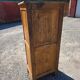 Louis Philippe style antique buffet with glass doors