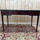 Louis XVI flat desk in mahogany, attributed to Jansen.
