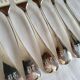 Silver-plated Table Cutlery Ridoux 6 Spoons and 6 Forks