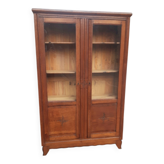 Bibliothèque vitrée art déco