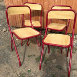 Vintage school chairs