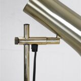 Mid-century Dansa lamp / reading / floor lamp / brass / gold / Danish modern design / 1970s