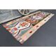 Vintage Turkish Oushak Handmade Wool Cotton Beige Runner Rug 116x282