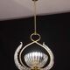 Elegant Art Deco Barovier and Toso chandelier, 1940s
