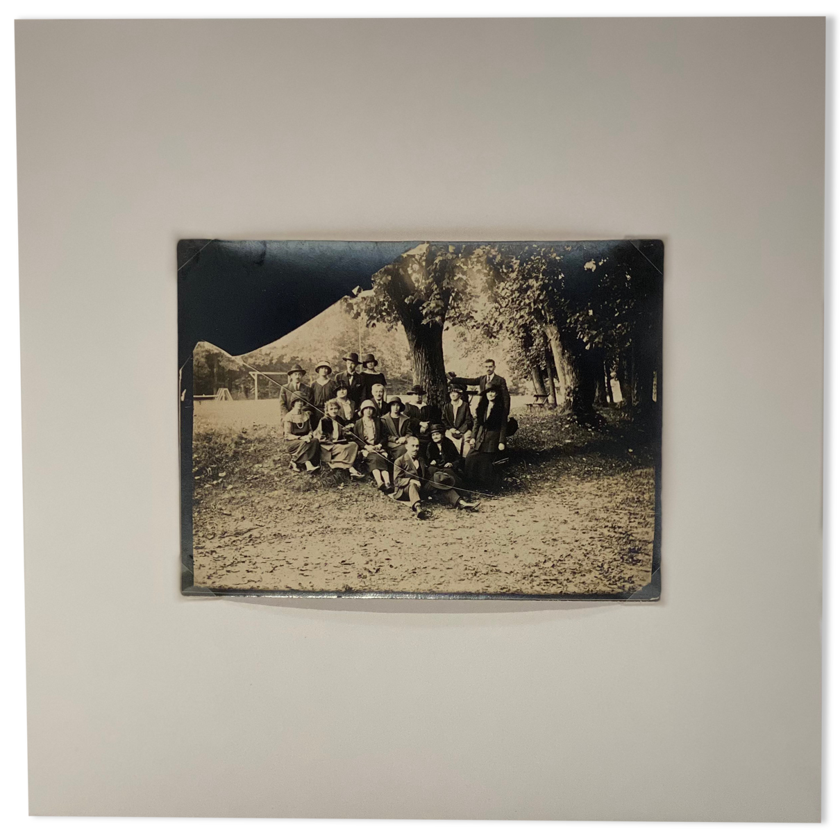 Original silver print - France - Fête d'Epinal - Circa 1924 - Vintage silver print