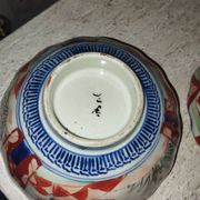 Paire de bols coupes porcelaine Imari