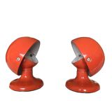 Pair of Jucker Table Lamps by Tobia Scarpa for Flos, 1960s