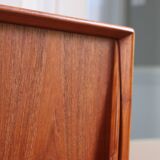 Vintage Scandinavian row Skovby Möbler model 63