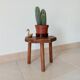 Tabouret tripode vintage de vacher